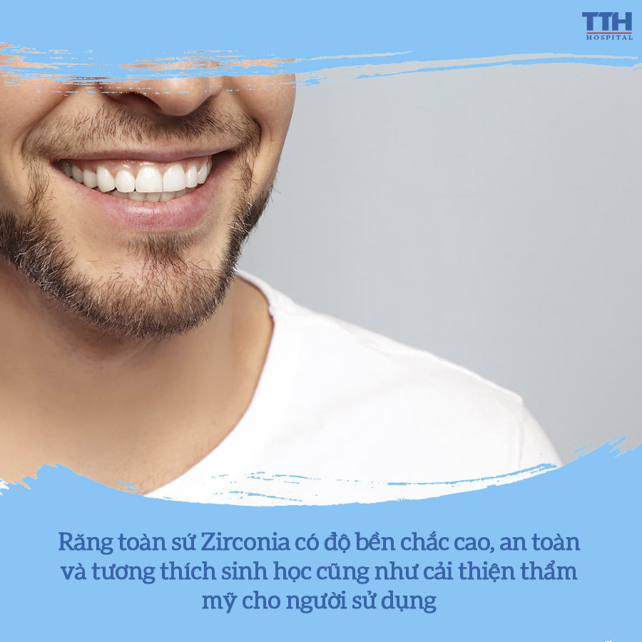 Ưu điểm của răng toàn sứ Zirconia
