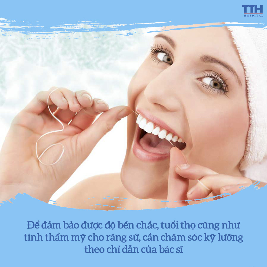 Lưu ý khi chăm sóc răng toàn sứ Zirconia
