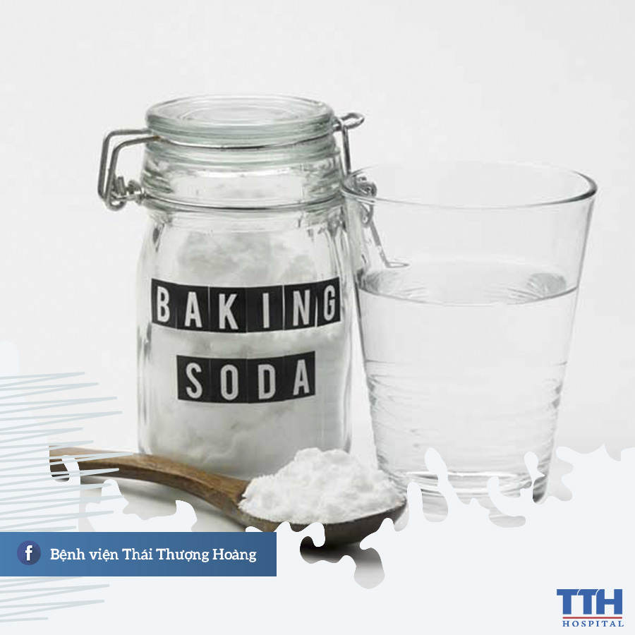Sử dụng hỗn hợp Baking Soda và nước