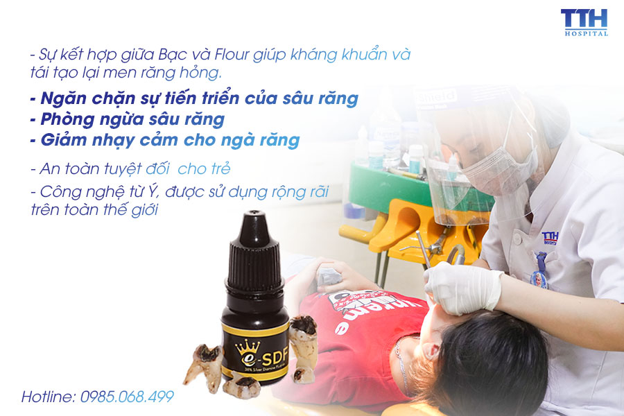 TÁC DỤNG CỦA SILVER DIAMINE FLOUR - SDF