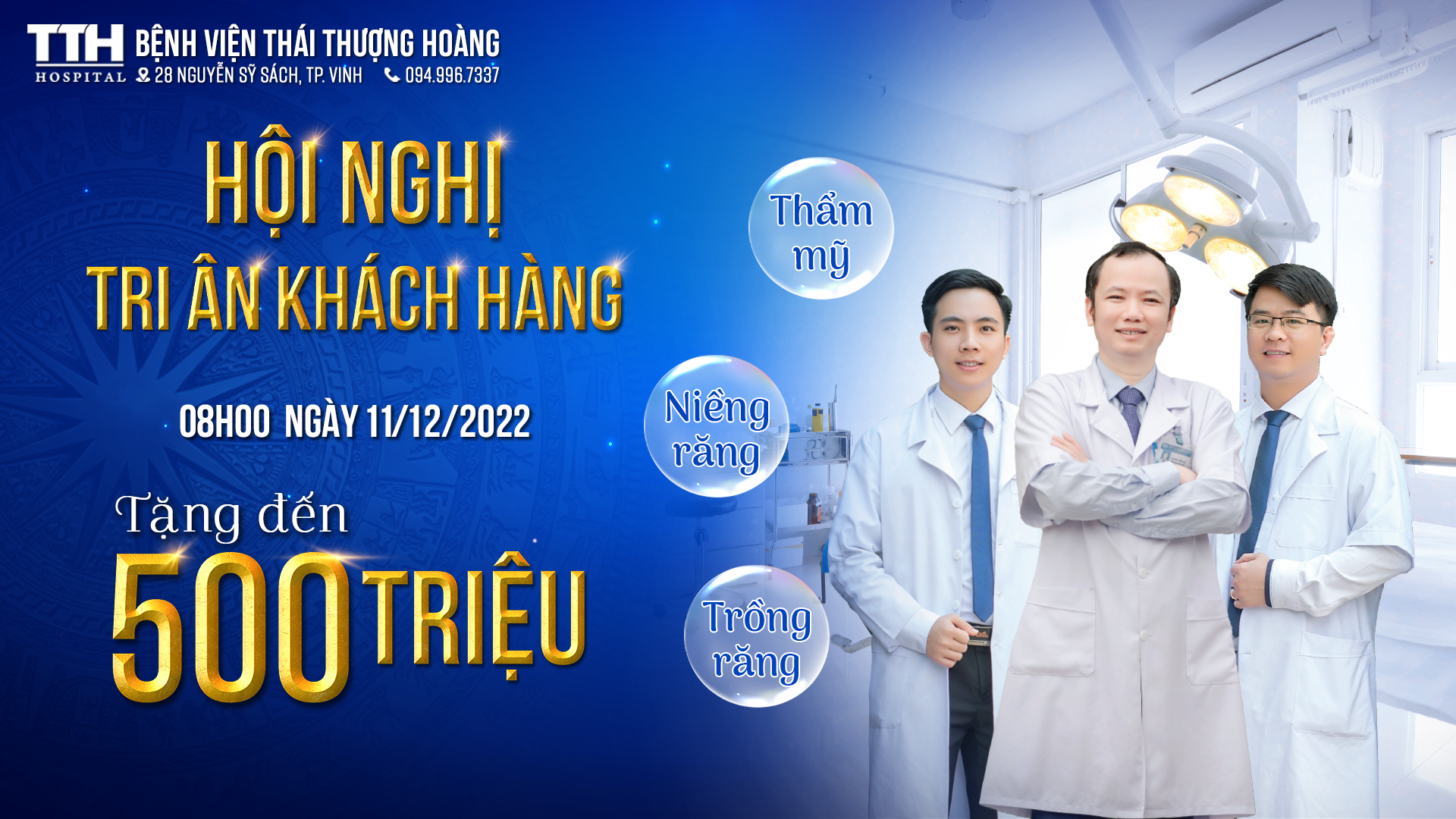 quà tặng tri ân của CHƯƠNG TRÌNH HỘI NGHỊ TRI ÂN KHÁCH HÀNG NĂM 2022 BỆNH VIỆN THÁI THƯỢNG HOÀNG