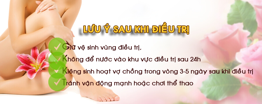 Những lưu ý sau khi điều trị