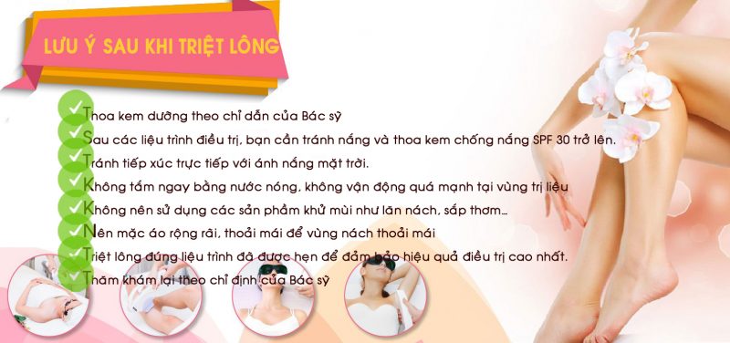 Lưu ý sau khi triệt lồng