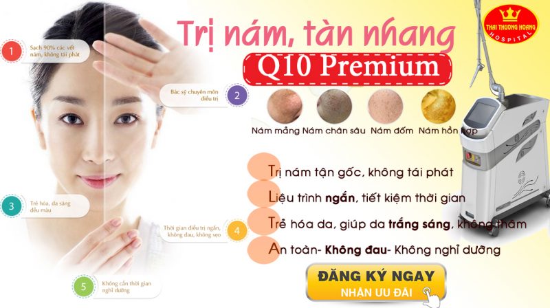 Ưu điểm nổi bật điều trị nám Thái Thượng Hoàng