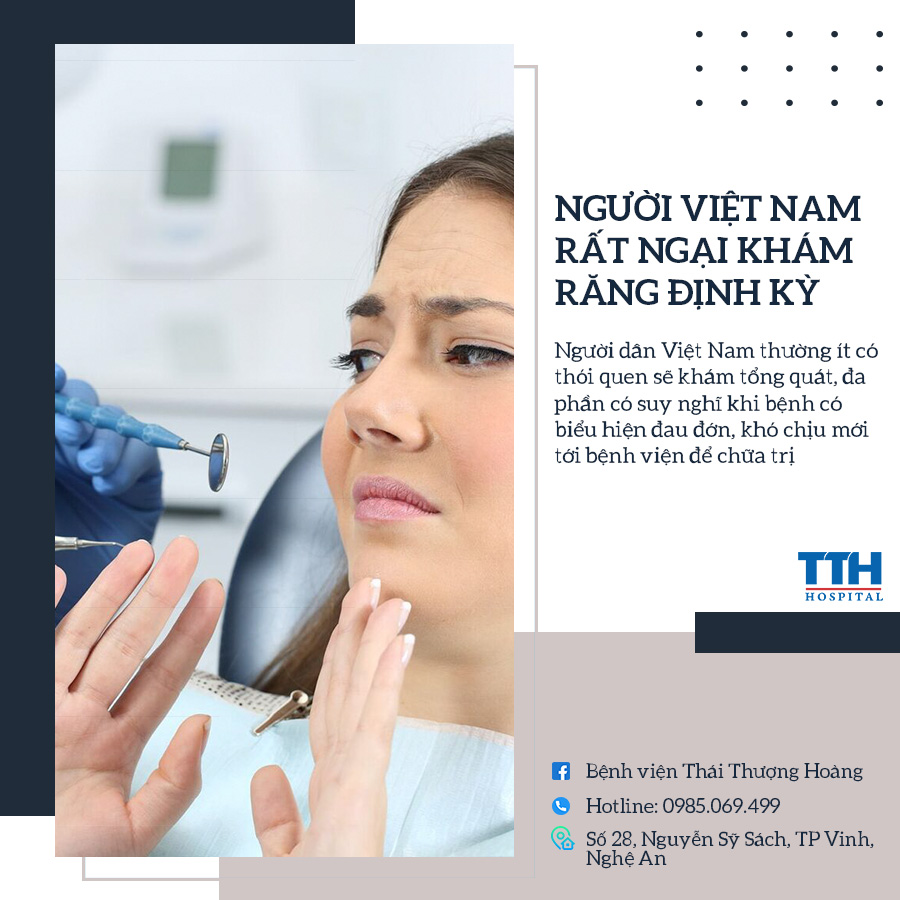 Người dân Việt Nam thường ít có thói quen sẽ khám tổng quát, đa phần có suy nghĩ khi bệnh có biểu hiện đau đớn, khó chịu mới tới bệnh viện để chữa trị