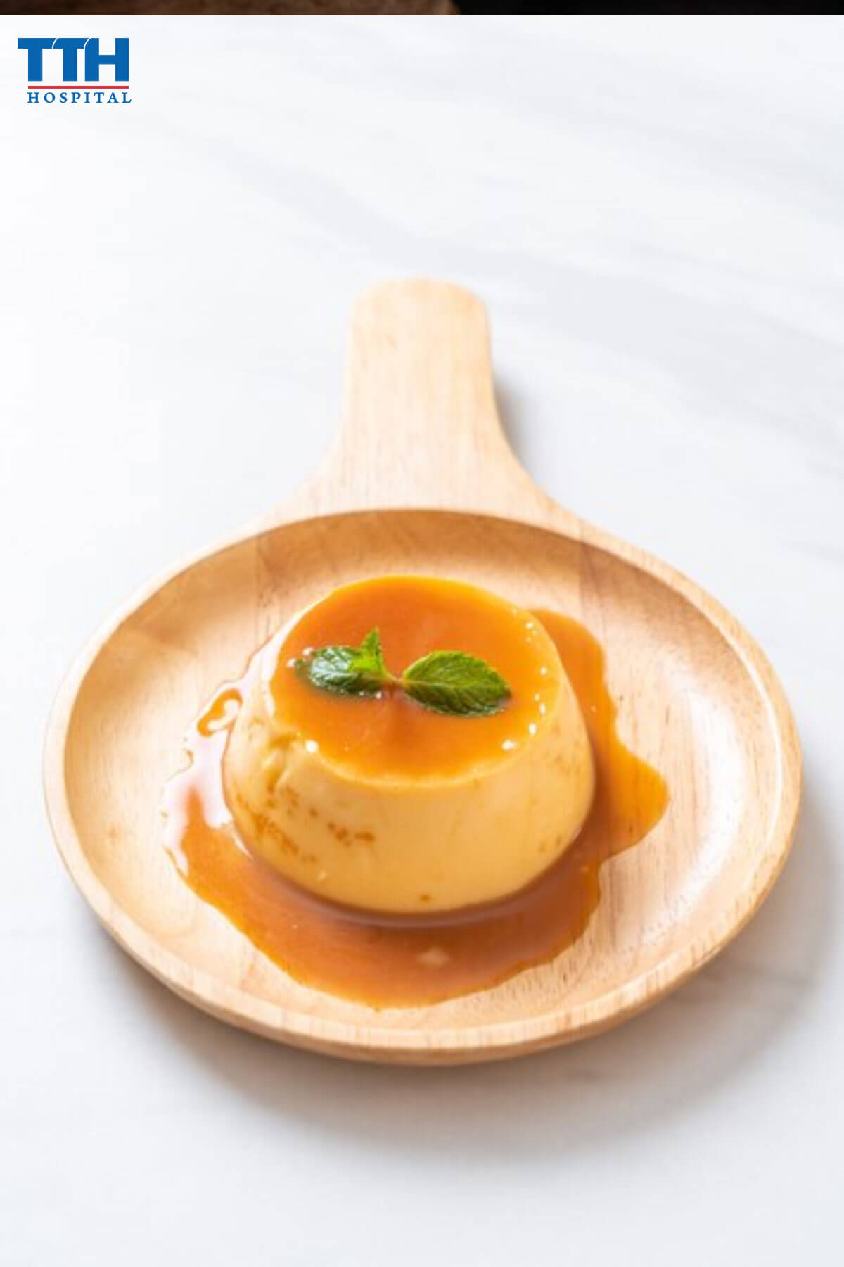 Cháo tôm, bánh flan