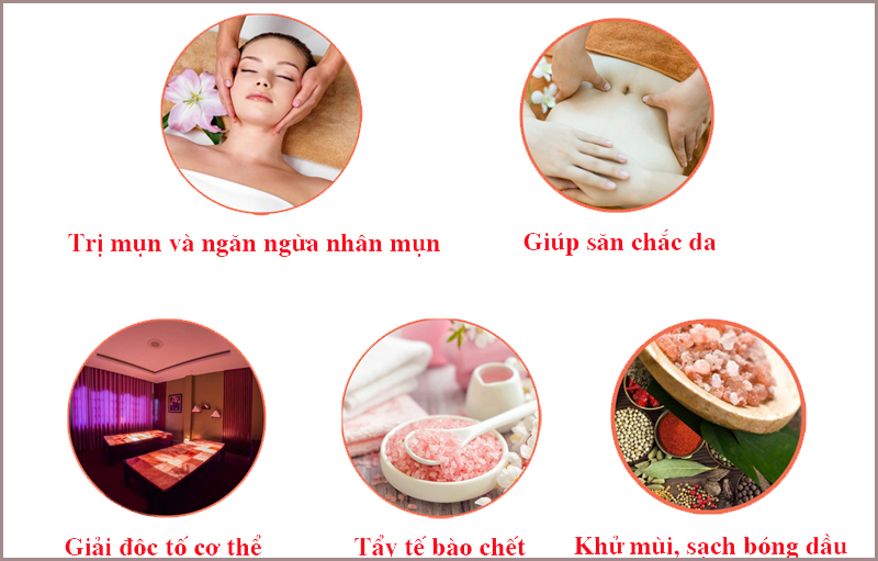 Lợi ích của muối khi chăm sóc da