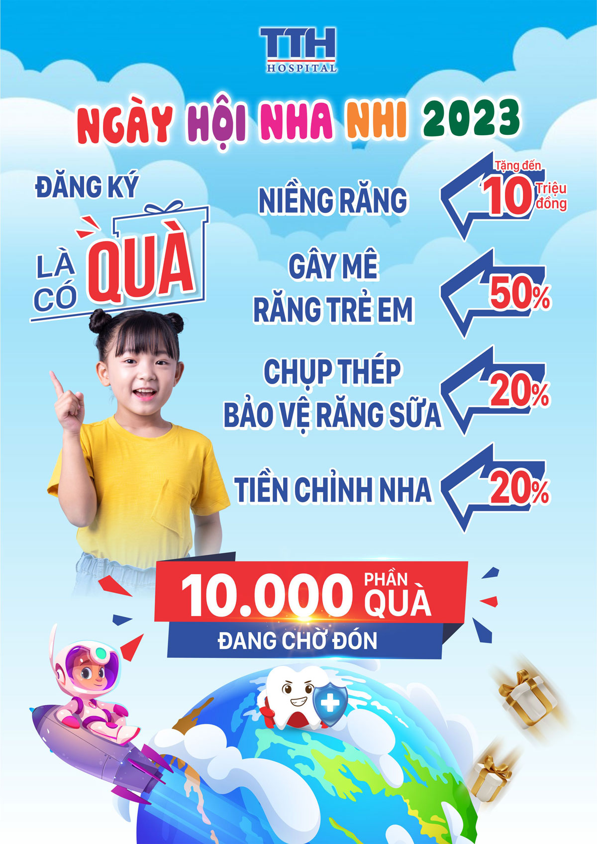 NGÀY HỘI NHA NHI 2023 - ĐẾN LÀ CÓ QUÀ