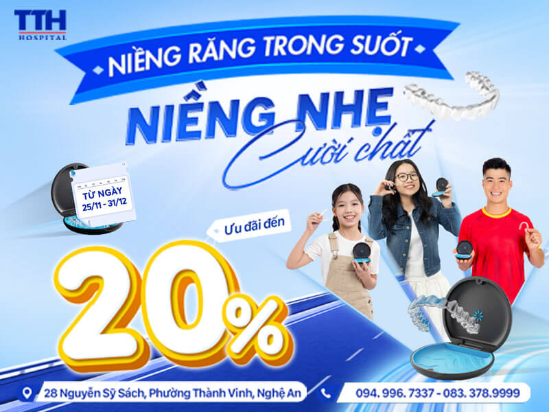 TUẦN VÀNG INVISALIGN - ƯU ĐÃI LÊN TỚI 20% TẠI BỆNH VIỆN THÁI THƯỢNG HOÀNG