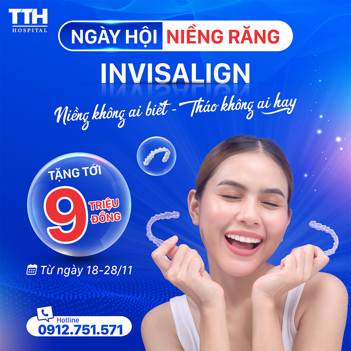  TUẦN VÀNG NIỀNG RĂNG INVISALIGN T11-2023