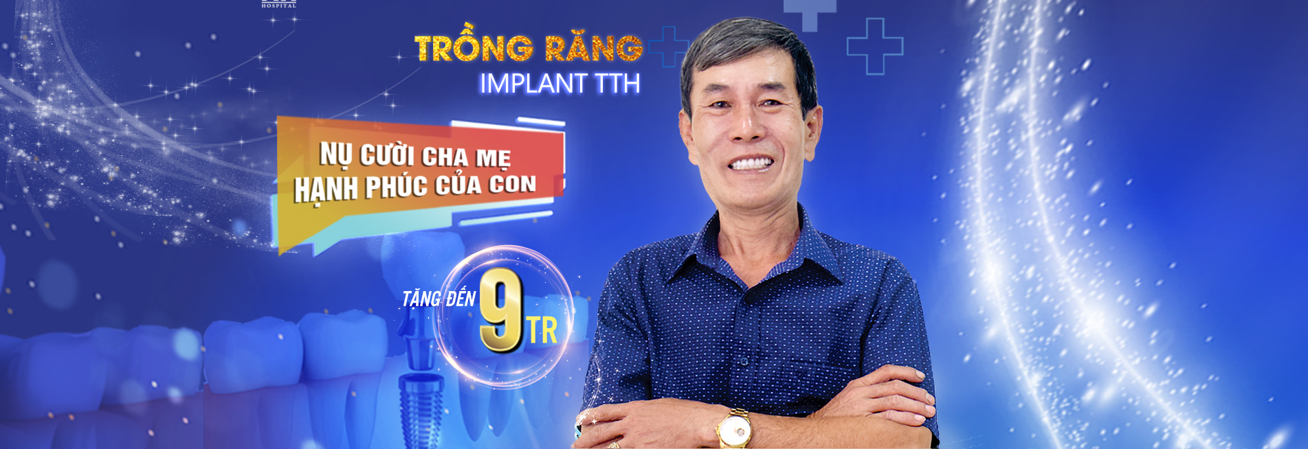 Trồng răng Implant - Ưu đãi lên tới 30%