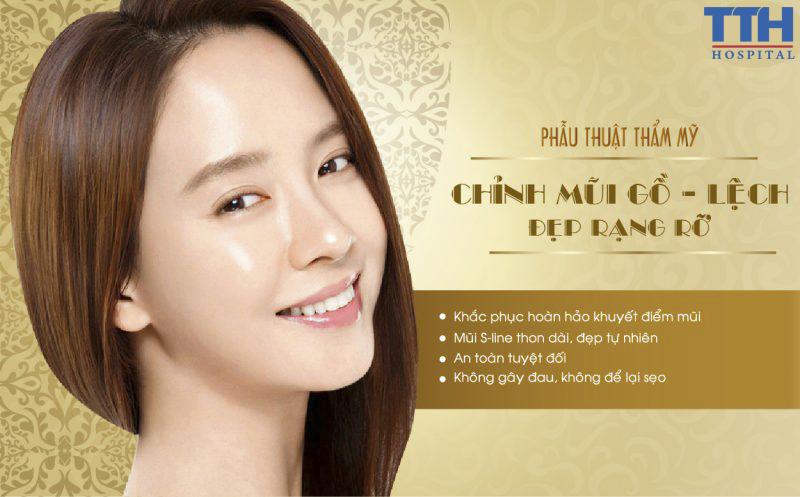 Sửa mũi gồ – lệch, hếch