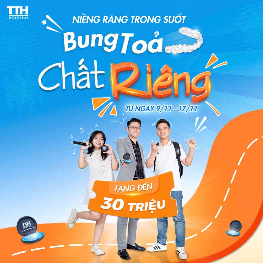 BUNG TỎA CHẤT RIÊNG Với Niềng Răng Trong Suốt Thái Thượng Hoàng