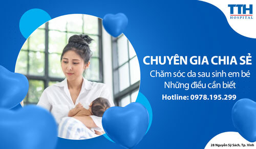 Chăm sóc da sau sinh em bé - Những điều cần biết
