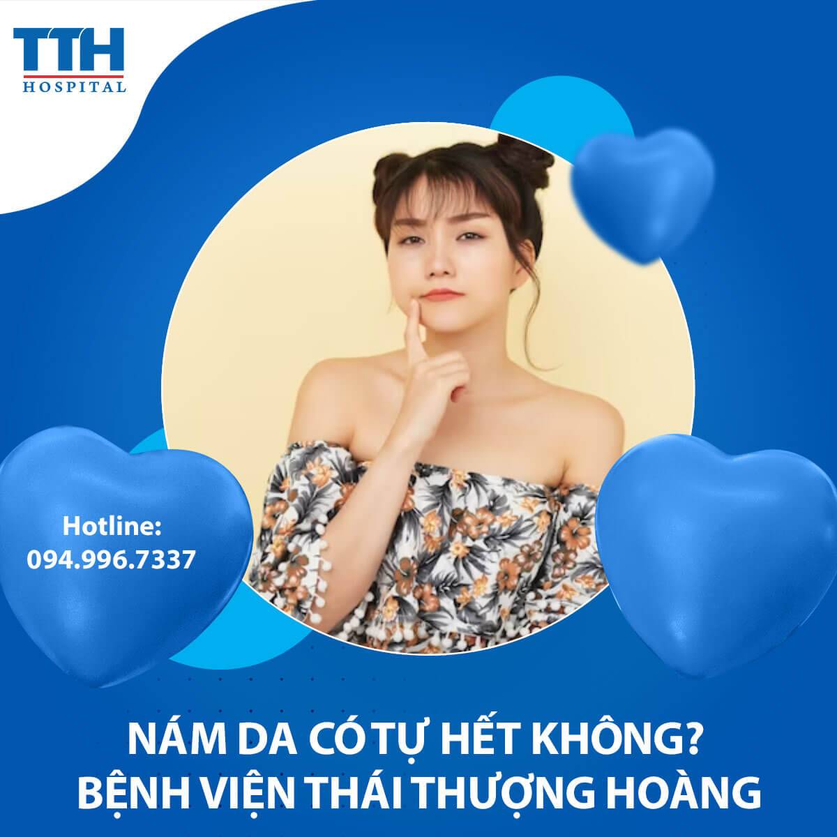 Nám da có tự hết không?