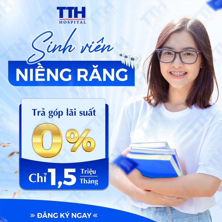 Niềng Răng Trả Góp Cho Sinh Viên Tại Bệnh Viện Thái Thượng Hoàng