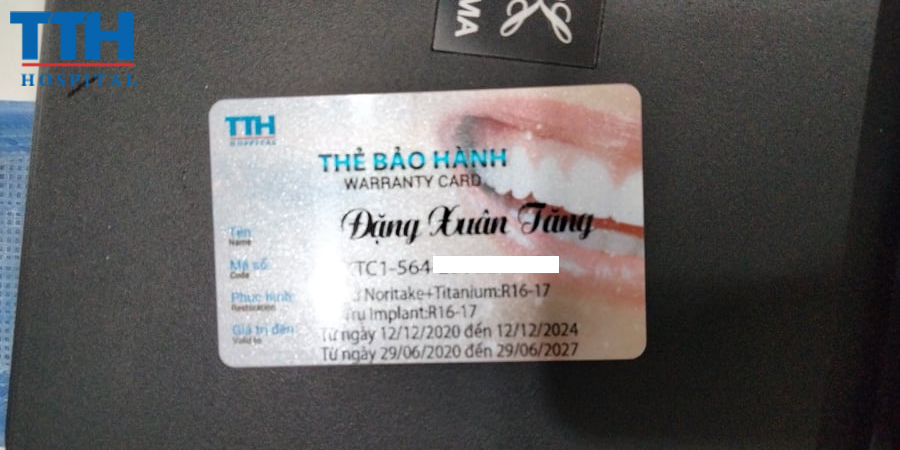 Quy định bảo hành răng sứ tại Bệnh Viện Thái Thượng Hoàng