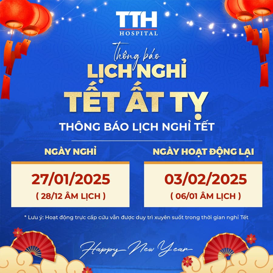 THÔNG BÁO LỊCH NGHỈ TẾT NGUYÊN ĐÁN ẤT TỴ 2025