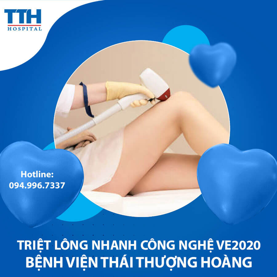 Triệt lông nhanh công nghệ VE2020
