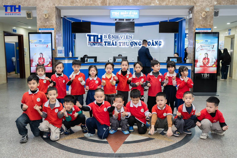 TTH HOSPITAL THÁNG 1: CHÀO ĐÓN NHỮNG YÊU THƯƠNG TỪ TRƯỜNG MẦM NON HOA HỒNG VÀ TRƯỜNG MẦM NON ABC