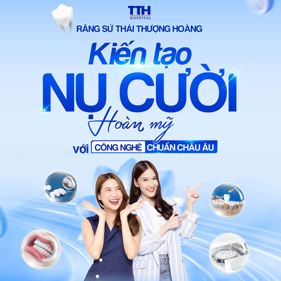 TUẦN VÀNG RĂNG SỨ THÁI THƯỢNG HOÀNG - NỤ CƯỜI HOÀN MỸ, TỰ TIN MỚI